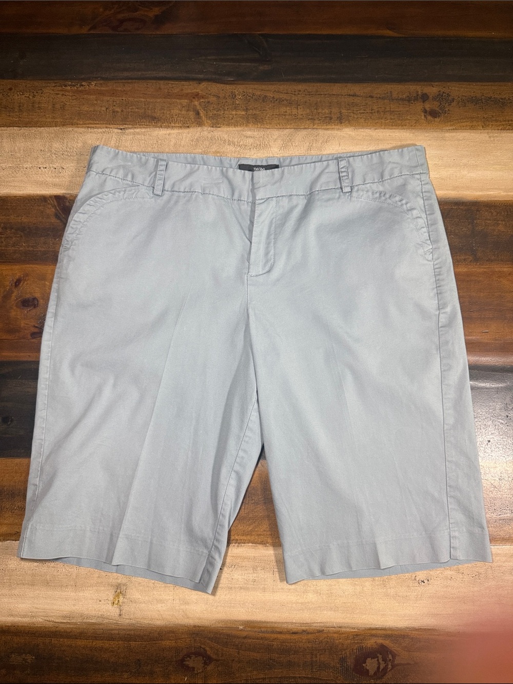 Mossimo Womens Light Gray Casual Shorts